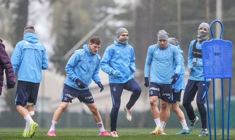 Trabzonspor, Alanyaspor Maçına Hazırlanıyor