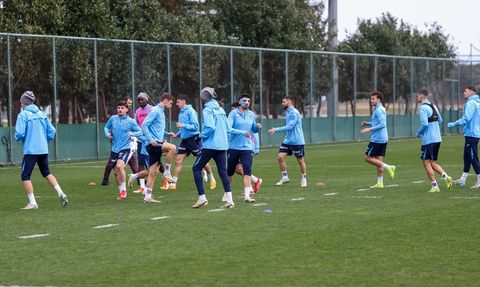 Trabzonspor, Kayserispor Maçı İçin Hazırlıklarını Sürdürüyor