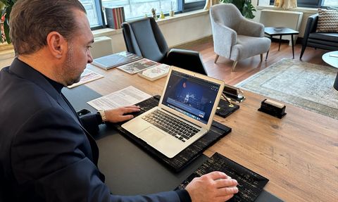 TÜGİAD Başkanı Gürkan Yıldırım, Anadolu Ajansı'nın Oylamasına Katıldı