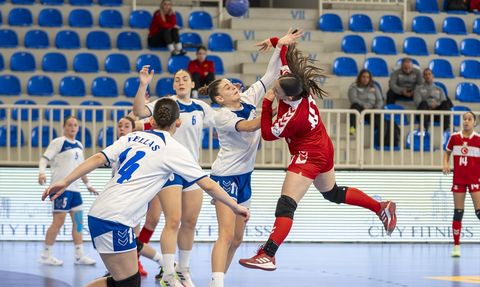 17 Yaş Altı Kadın Hentbol Takımı Akdeniz Şampiyonası'nda 9. Oldu