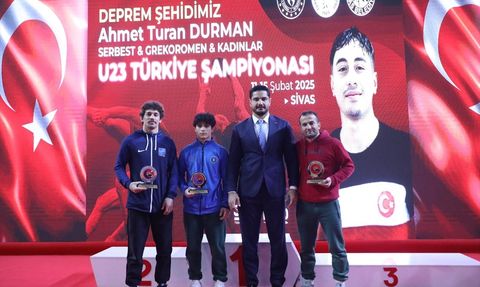 23 Yaş Altı Türkiye Güreş Şampiyonası Sona Erdi