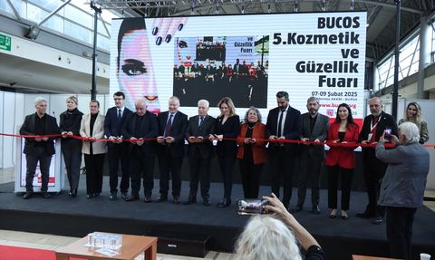 Bursa'da BUCOS Kozmetik ve Güzellik Fuarı Açıldı
