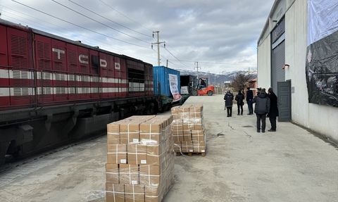 Erzincan'dan Orta Asya'ya Demiryolu ile İhracat Başarıları