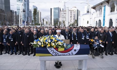 Fenerbahçe Yönetim Kurulu Üyesi Mehmet Salih Dereli'ye Veda
