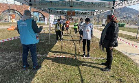 Kahramanmaraş'ta Deprem Şehitleri Anısına Oryantiring Yarışı Düzenlendi