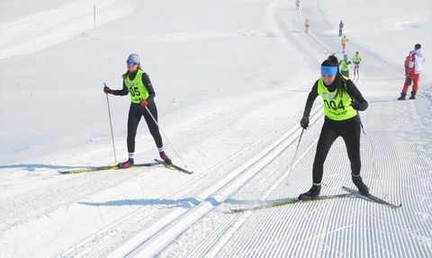 Kayaklı Koşu 1. Etap Yarışları Hakkari'de Başladı