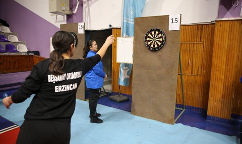 Ordu'da Gençler ve Yıldızlar Dart Grup Müsabakaları Başladı