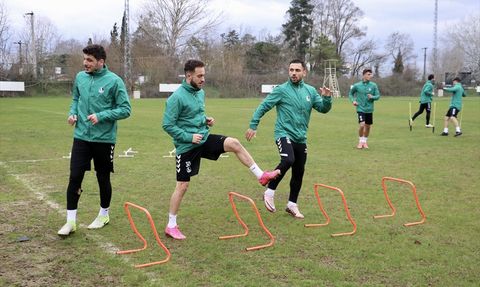 Sakaryaspor, Ahlatcı Çorum FK Maçına Hazırlanıyor