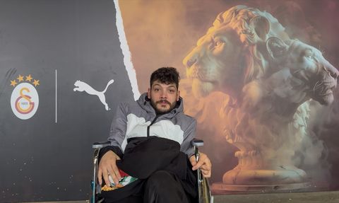 Serebral Palsili Akın'ın Galatasaray Maçı Hayali Gerçekleşti