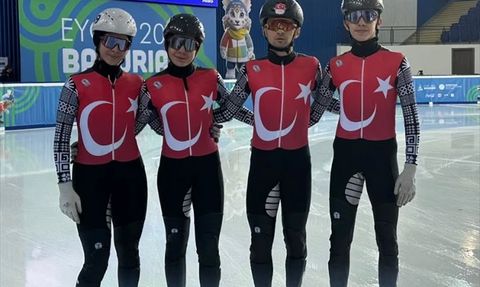 Türkiye'ye Kış EYOF'ta İlk Takım Madalyası