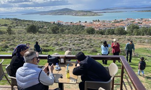 Ayvalık'ta Ramazan Bayramı Yoğunluğu