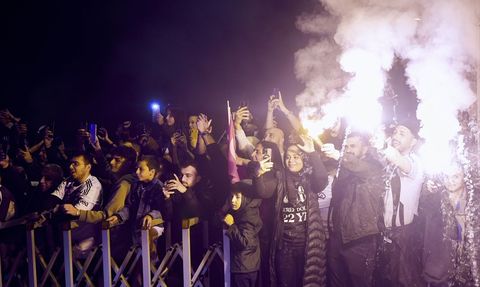 Beşiktaş Taraftarları Takımını Coşkuyla Karşıladı