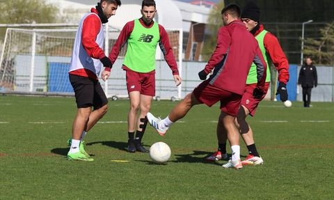 Boluspor Bandırmaspor Maçına Hazırlanıyor