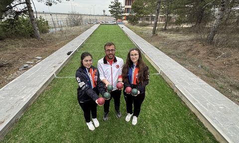 Çorum'daki 3 Kardeşin Bocce Başarısı