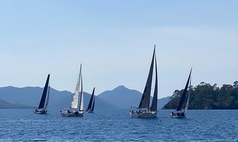 Göcek Kış Trofesi Yat Yarışları'nın 3. Ayağı Tamamlandı