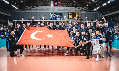 Halkbank Erkek Voleybol Takımı CEV Şampiyonlar Ligi'nde Dörtlü Final'e Yükseldi