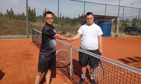 Muğla'da Özel Sporcular Tenis Milli Takımı Seçmeleri Yapıldı