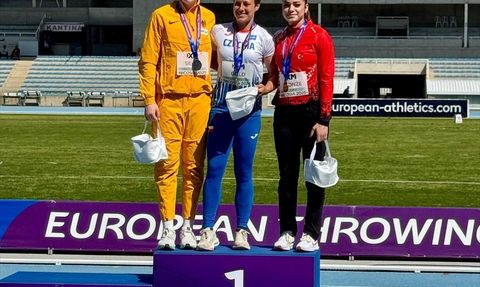 Rabiye Çiçek Avrupa Atmalar Kupası'nda Bronz Madalya Kazandı