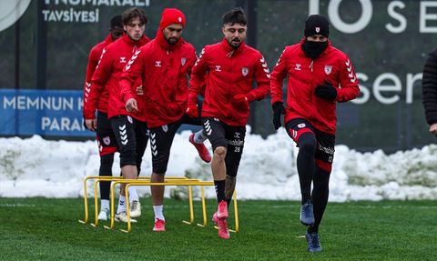 Samsunspor Göztepe Maçına Hazırlanıyor