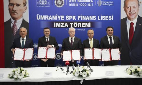 SPK Finans Lisesi Protokol İmza Töreni