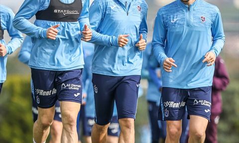 Trabzonspor Göztepe Maçı İçin Hazırlıklarını Sürdürüyor