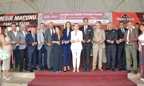 31. Mesir Ticaret Fuarı Manisa'da Açıldı