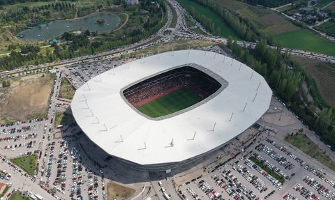 Eskişehirspor'da Taraftar Rekoru: 33 Bin 247 Futbolsever Maçta Buluştu