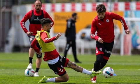 Samsunspor Deplasman Öncesi Son Hazırlıklarını Yapıyor