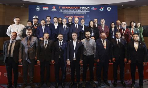 St. Petersburg'da 7. Etnospor Forumu Ödül Töreni Gerçekleşti
