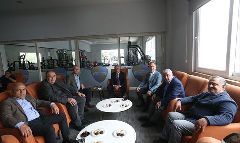 TFF Başkanı İbrahim Hacıosmanoğlu İskenderunspor Tesislerini Ziyaret Etti