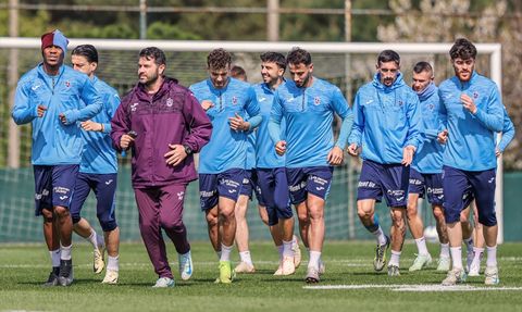 Trabzonspor Göztepe Maçı İçin Hazırlanıyor