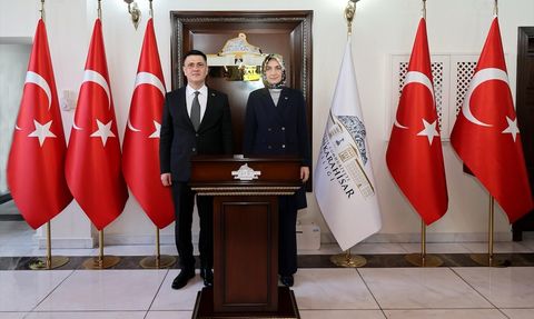 Türkmenistan Büyükelçisi İşanguliyev, Afyonkarahisar'da Ziyaretlerde Bulundu