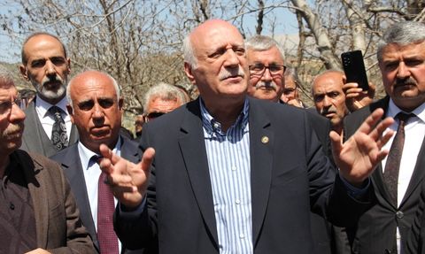 TZOB Genel Başkanı Bayraktar Adıyaman'da Zirai Don Zararlarını İnceledi