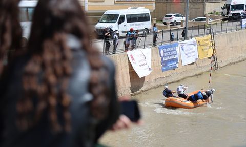 ÜNİLİG Türkiye Rafting Şampiyonası Bayburt'ta Devam Ediyor