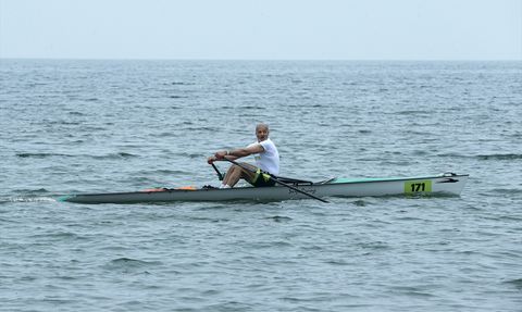 Uzun Mesafe Deniz Küreği Türkiye Şampiyonası Gemlik'te Başladı
