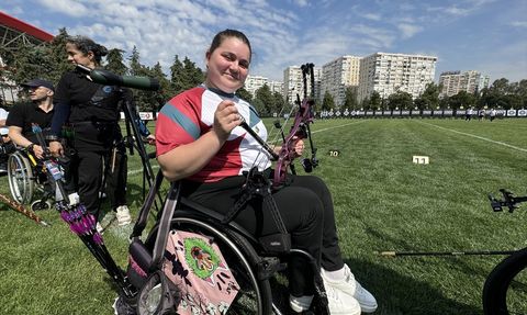 Yılın Para Okçusu Öznur Cüre Girdi, Makaralı Yay Milli Takımında