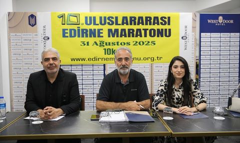 10. Uluslararası Edirne Maratonu Başlıyor