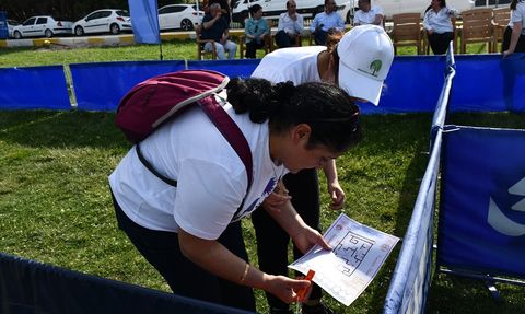 Bilecik'te Aileler Oryantiring Heyecanı Yaşadı