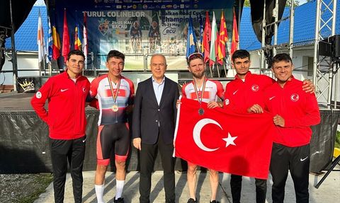 Bisiklet Milli Takımı Balkan Yol Şampiyonası'nda 5 Madalya Kazandı