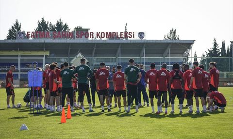 Gaziantep FK Antalyaspor Maçına Hazırlanıyor