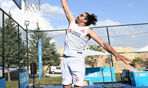 Gaziantep'te Türkiye Sigorta 3x3 Basketbol Turnuvası Sonuçlandı