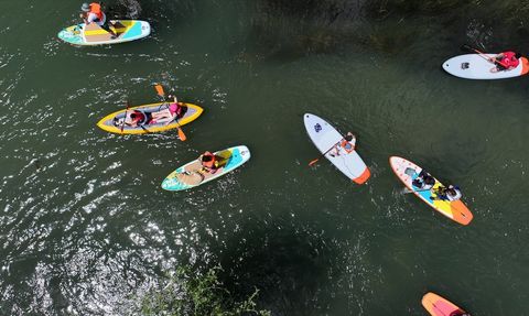 Kayseri'de 19 Mayıs Festivalinde Kürek Keyfi