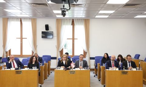 KKTC Heyetinin TBMM'deki Ziyareti