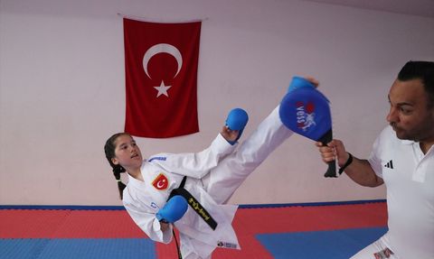 Küçük Karateci Elis Lina Yılmaz, Balkan Şampiyonası için Hazır