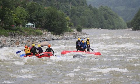 Rize'de Türkiye Rafting Şampiyonası Tamamlandı