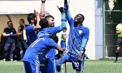 Şahinbey Ampute Futbol Takımı Süper Lig Şampiyonu