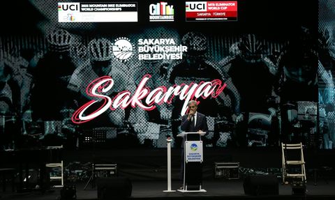 Sakarya'da Dağ Bisikleti Eliminatör Dünya Şampiyonası Tanıtımı Yapıldı