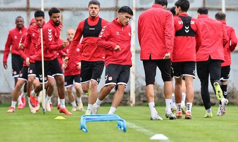 Sivasspor, Galatasaray Maçına Hazırlanıyor