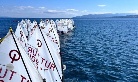 Tekirdağ'da Gençlik ve Spor Bayramı Yelken Yarışları Yapıldı