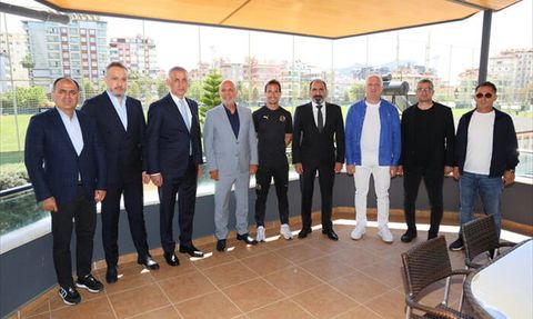 TFF Başkanı Hacıosmanoğlu'ndan Çavuşoğlu'na Taziye Ziyareti